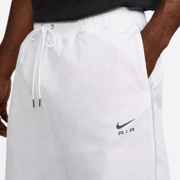 Nike Men's Sportswear Air Woven Pants White Medium Loose Fit NWT - Picture 7 of 16